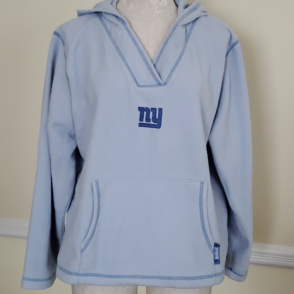 NFL For Her Giants Fleece Hoodie Large